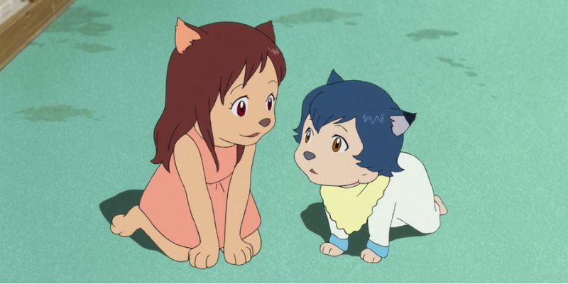 Wolf Children anime lấy cảm hứng người sói thành công nhất